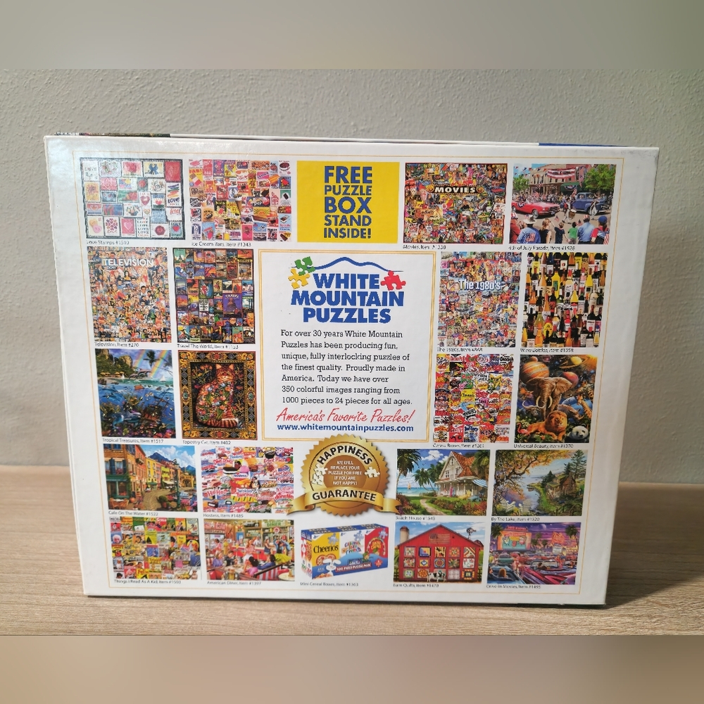 White Mountain 1000 Piece Puzzle "Ice Cream Truck" - Picture 2 of 4